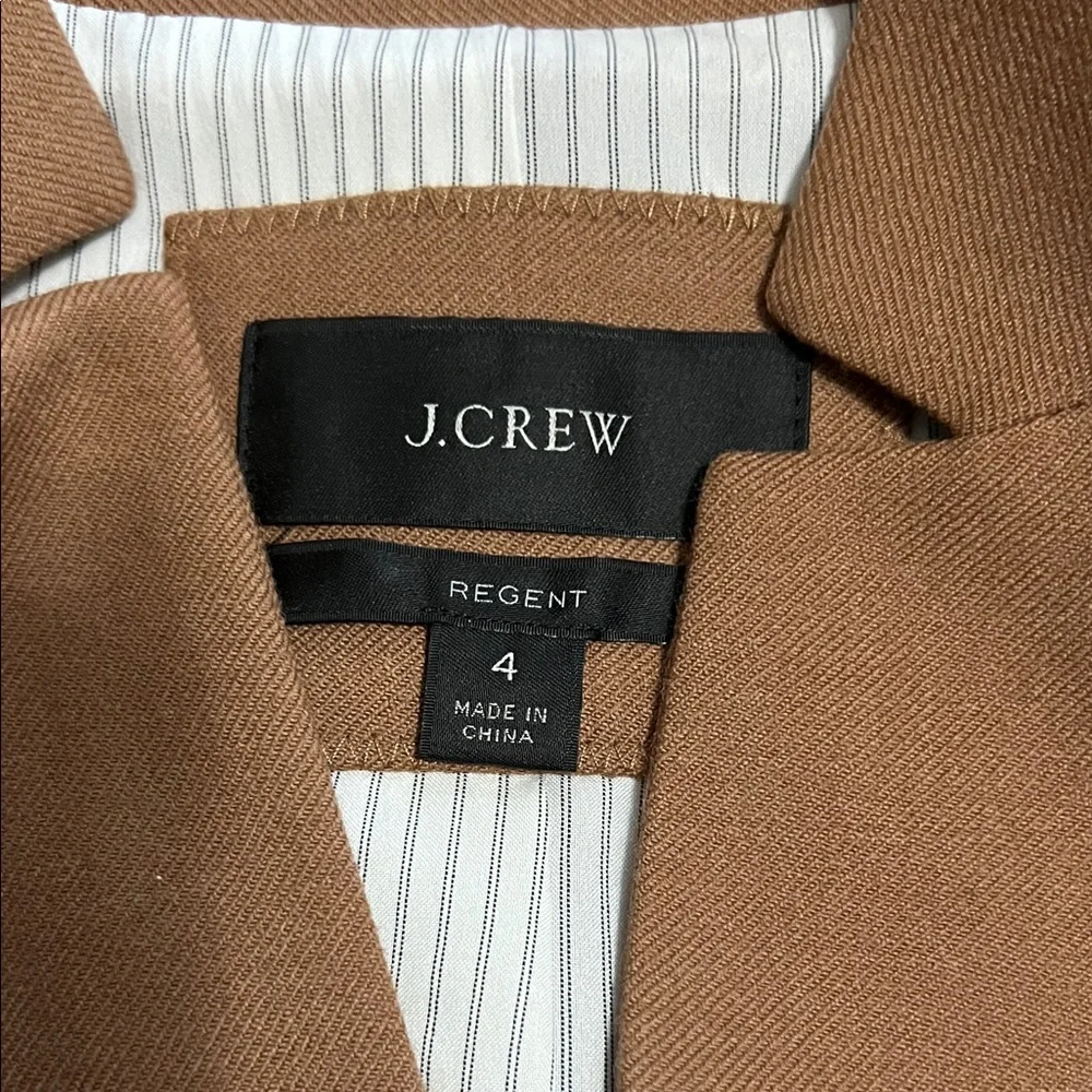 J. Crew Women's Camel Blazer - Picture 2 of 6